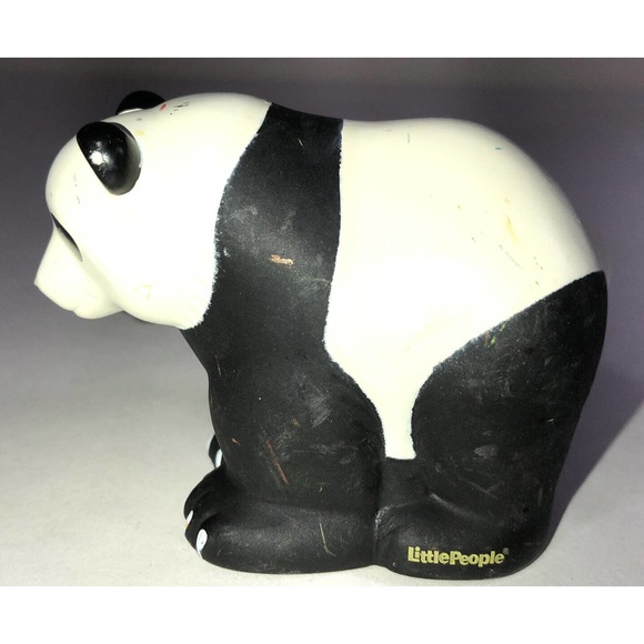 Fisher Price Little People Panda Bear Figure Zoo Animal Friends - Picture 2 of 8